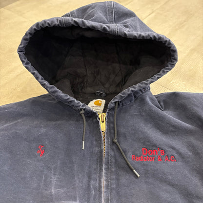 00's Carhartt カーハート アクティブジャケット J130 MDT ネイビー系 (L) /B3403J-SO