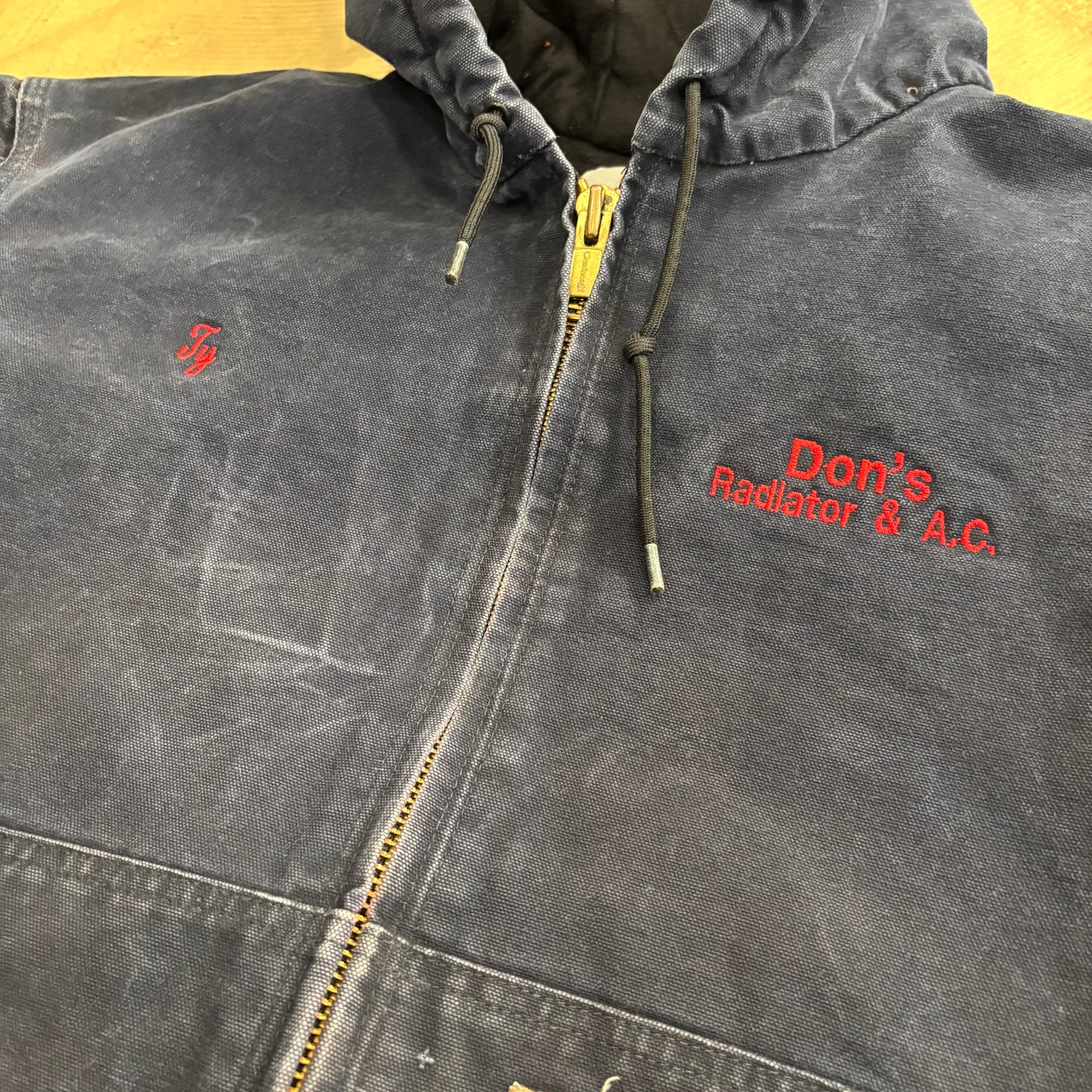 00's Carhartt カーハート アクティブジャケット J130 MDT ネイビー系 (L) /B3403J-SO