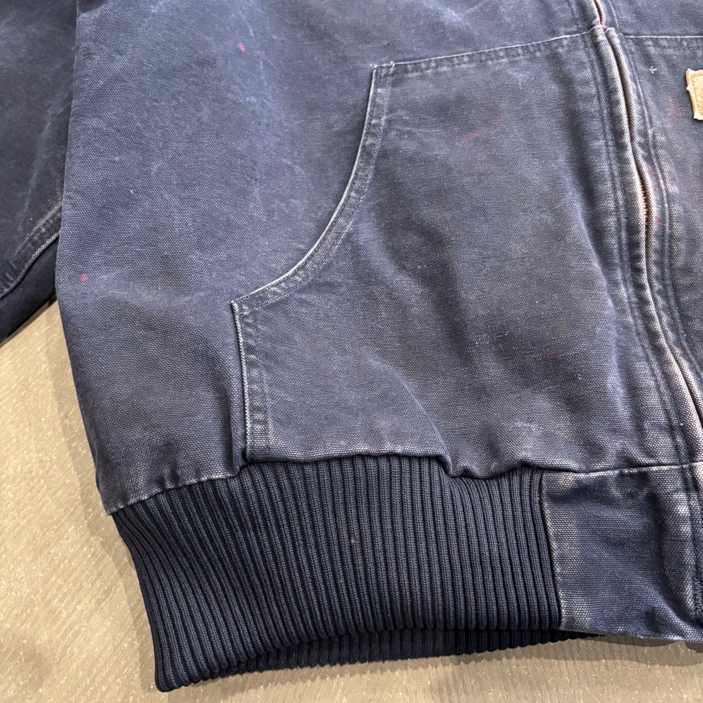 00's Carhartt カーハート アクティブジャケット J130 MDT ネイビー系 (L) /B3403J-SO