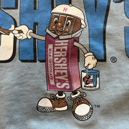 90's Hanes Hershey's Milk chocolate　企業Tシャツ 水色(XXL)/A3832T-S