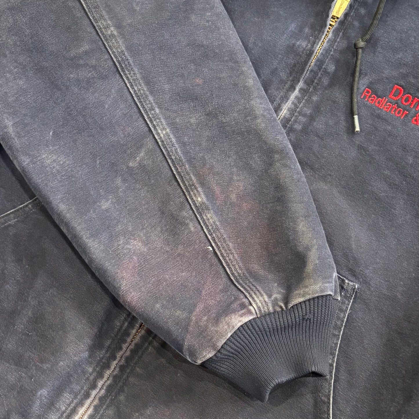 00's Carhartt カーハート アクティブジャケット J130 MDT ネイビー系 (L) /B3403J-SO