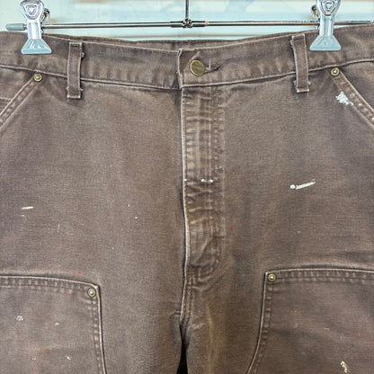 Carhartt カーハート ダブルニーパンツ ペインター B136 ダークブラウン (38×32)/B3424P-SO