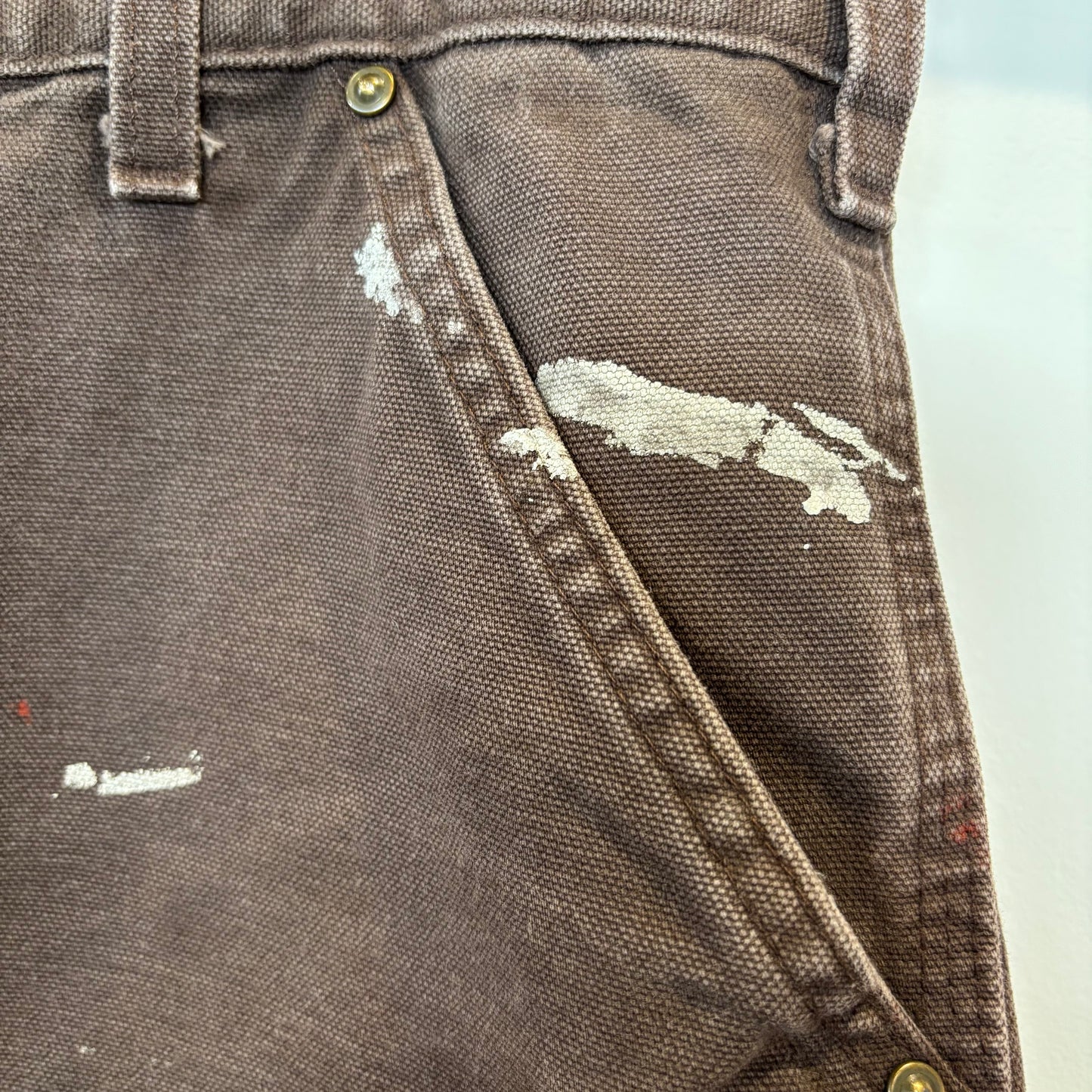 Carhartt カーハート ダブルニーパンツ ペインター B136 ダークブラウン (38×32)/B3424P-SO