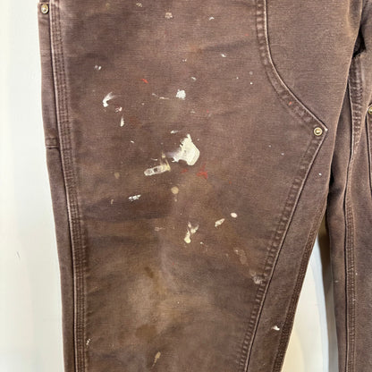 Carhartt カーハート ダブルニーパンツ ペインター B136 ダークブラウン (38×32)/B3424P-SO