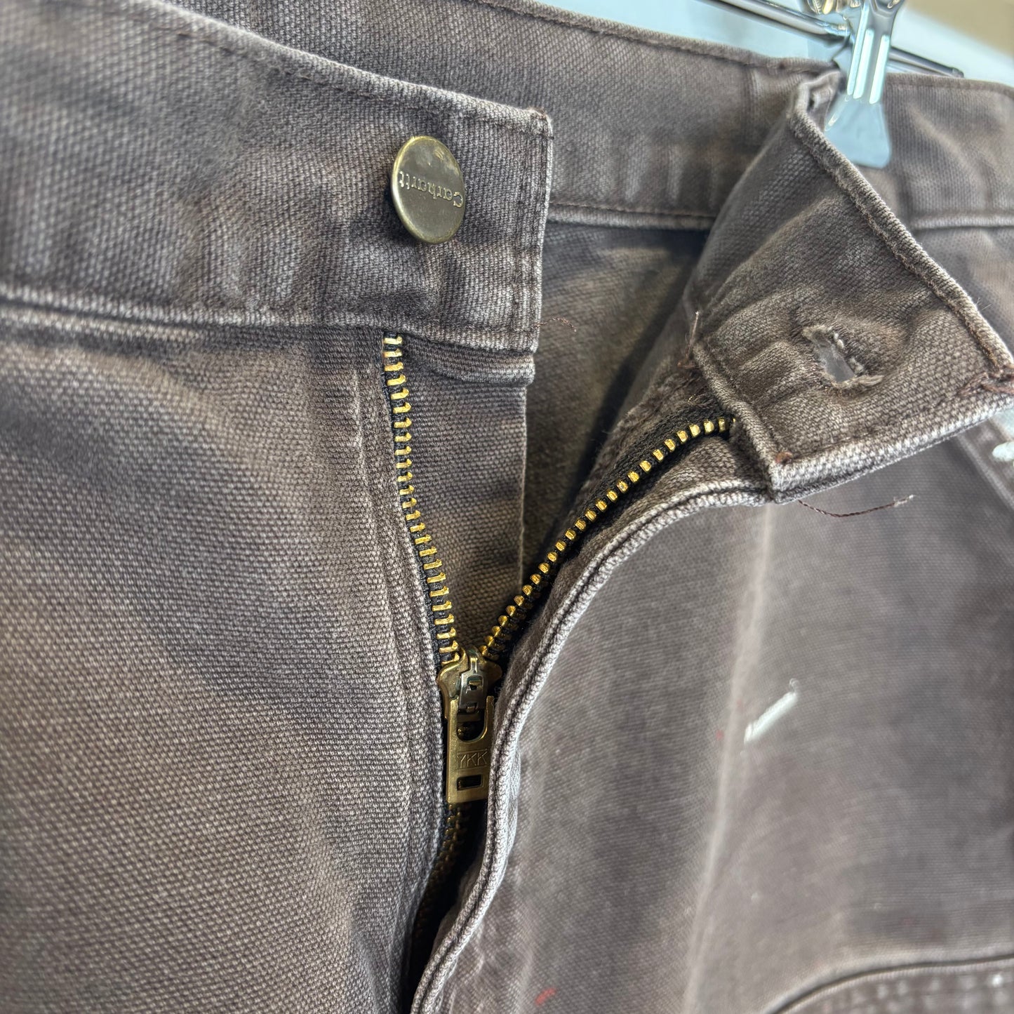 Carhartt カーハート ダブルニーパンツ ペインター B136 ダークブラウン (38×32)/B3424P-SO