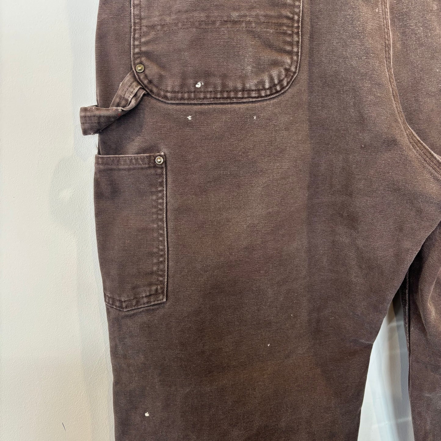 Carhartt カーハート ダブルニーパンツ ペインター B136 ダークブラウン (38×32)/B3424P-SO