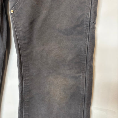 Carhartt カーハート ダブルニー ワークパンツ B01 GVL グレー (36×34)/B3433P-SO