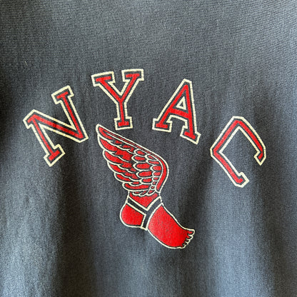 90's Champion リバースウィーブ New York Athletic Club ウィングフット スウェット ネイビー(XXL)/C1441R-SO