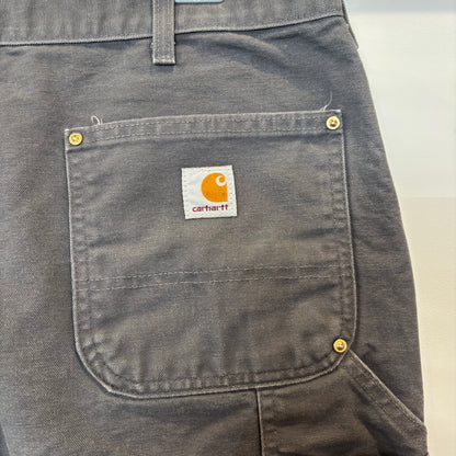 Carhartt カーハート ダブルニー ワークパンツ B01 GVL グレー (36×34)/B3433P-SO