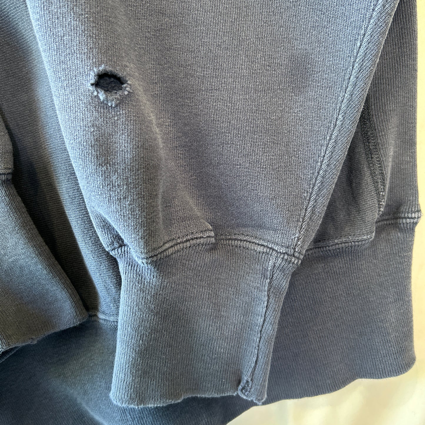 90's Champion リバースウィーブ New York Athletic Club ウィングフット スウェット ネイビー(XXL)/C1441R-SO