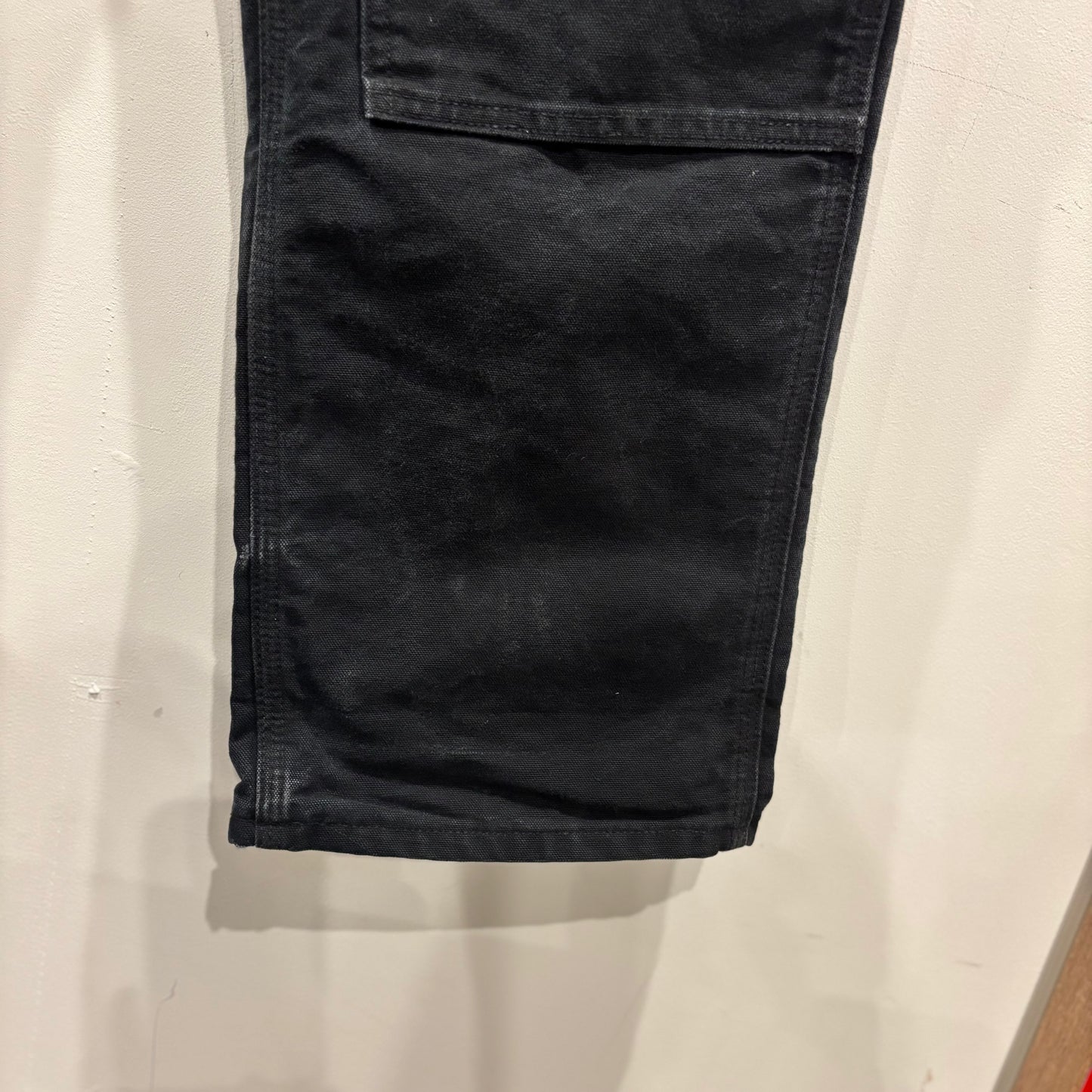00's Carhartt カーハート ダブルニー ワークパンツ ペインター ブラック USA製(33×34)/B3431P-SO