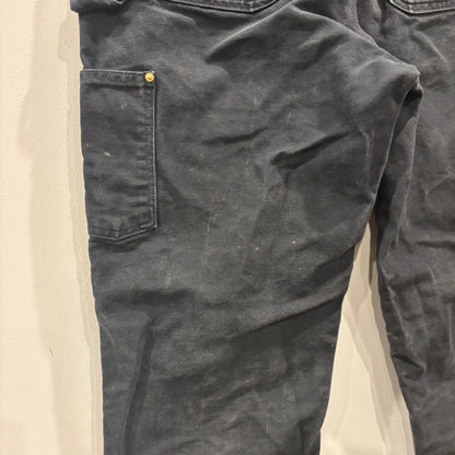 00's Carhartt カーハート ダブルニー ワークパンツ ペインター ブラック USA製(33×34)/B3431P-SO