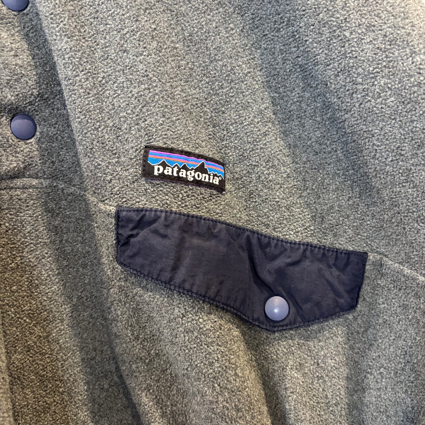 2017 (SP17) Patagonia パタゴニア シンチラスナップT グレー (L)/C0077F-SO