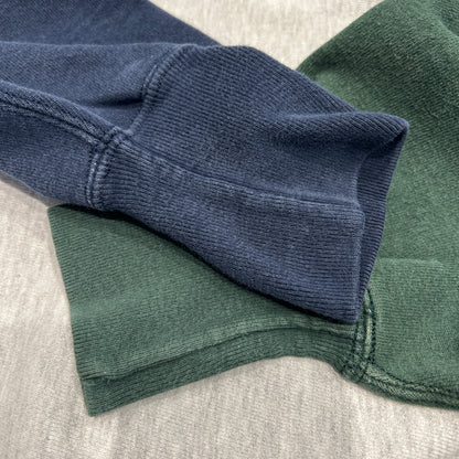 90's Champion Reverse Weave リバースウィーブ UIC 両面プリント カレッジスウェット クレイジーパターン (XL)/A8604R-SO