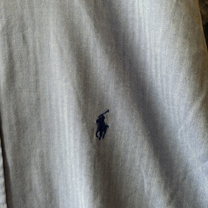 Ralph Lauren ラルフローレン ”YARMOUTH" コットンヘリンボーンシャツ 薄紫(18 34/35)/A8019SH-SO