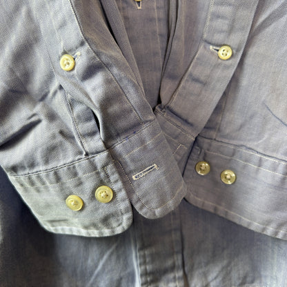 Ralph Lauren ラルフローレン ”YARMOUTH" コットンヘリンボーンシャツ 薄紫(18 34/35)/A8019SH-SO