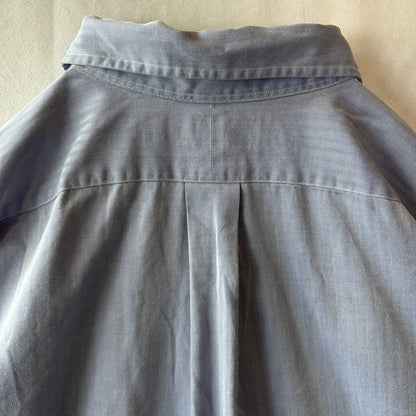 Ralph Lauren ラルフローレン ”YARMOUTH" コットンヘリンボーンシャツ 薄紫(18 34/35)/A8019SH-SO