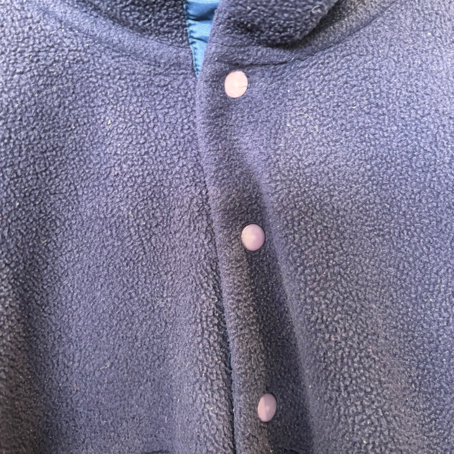 90's Patagonia パタアゴニア シンチラ スナップT フリース 紺 (L)/C0103F-SO