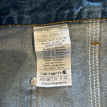 00's Carhartt カーハート ダブルニーデニムパンツ (36×32)A6369P-SO