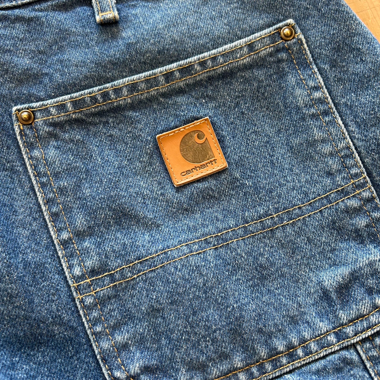 00's Carhartt カーハート ダブルニーデニムパンツ (36×32)A6369P-SO