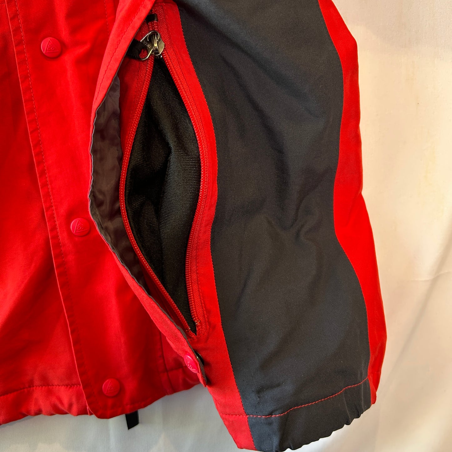 00's NIKE ACG ナイキ ソフトシェルマウンテンパーカー レッド (S)/A9678O-SO
