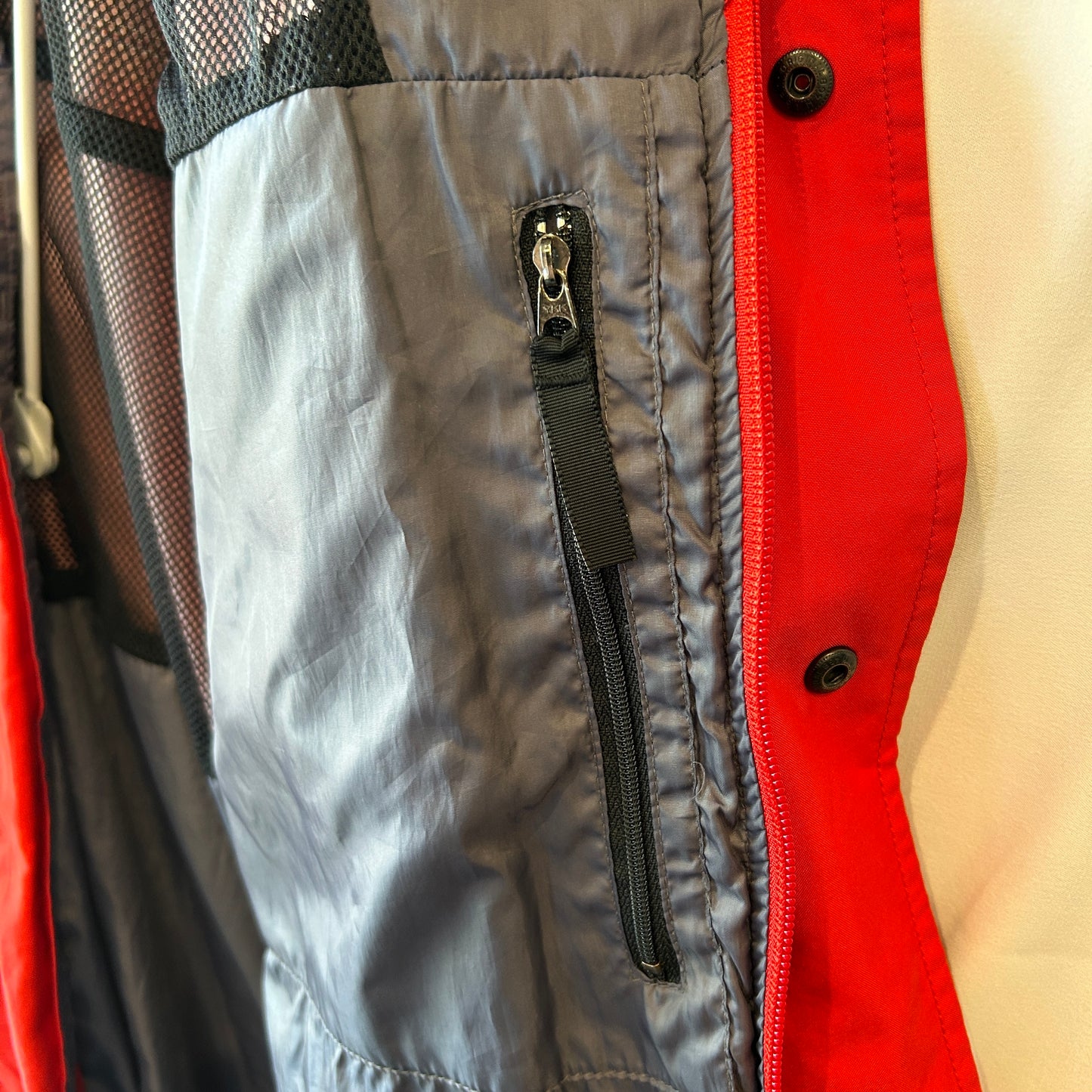 00's NIKE ACG ナイキ ソフトシェルマウンテンパーカー レッド (S)/A9678O-SO