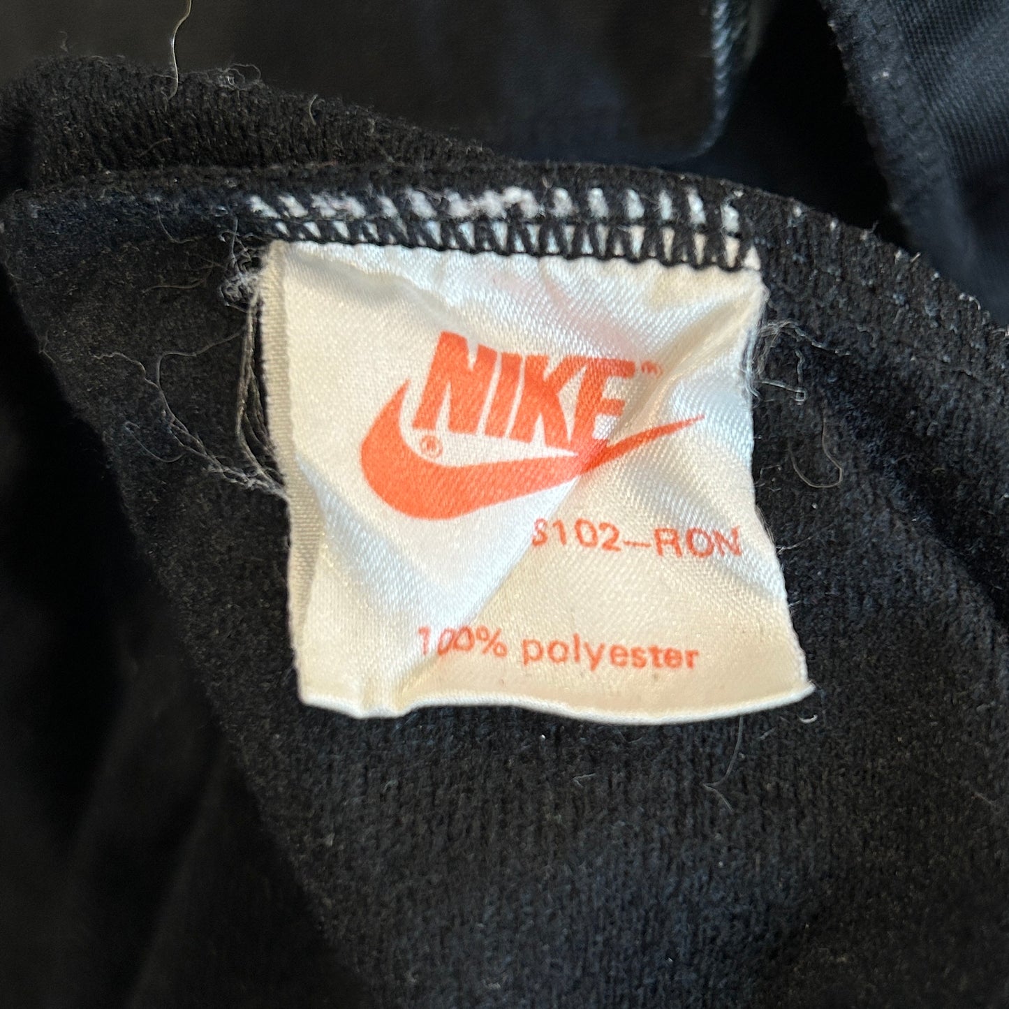 90's NIKE ナイキ トラックジャケット ブラック 銀タグ(L)/C1445J-SO