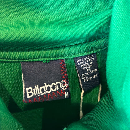 00's Billabong ビラボン トラックジャケット グリーン サーフ(M)/C0333J-SO