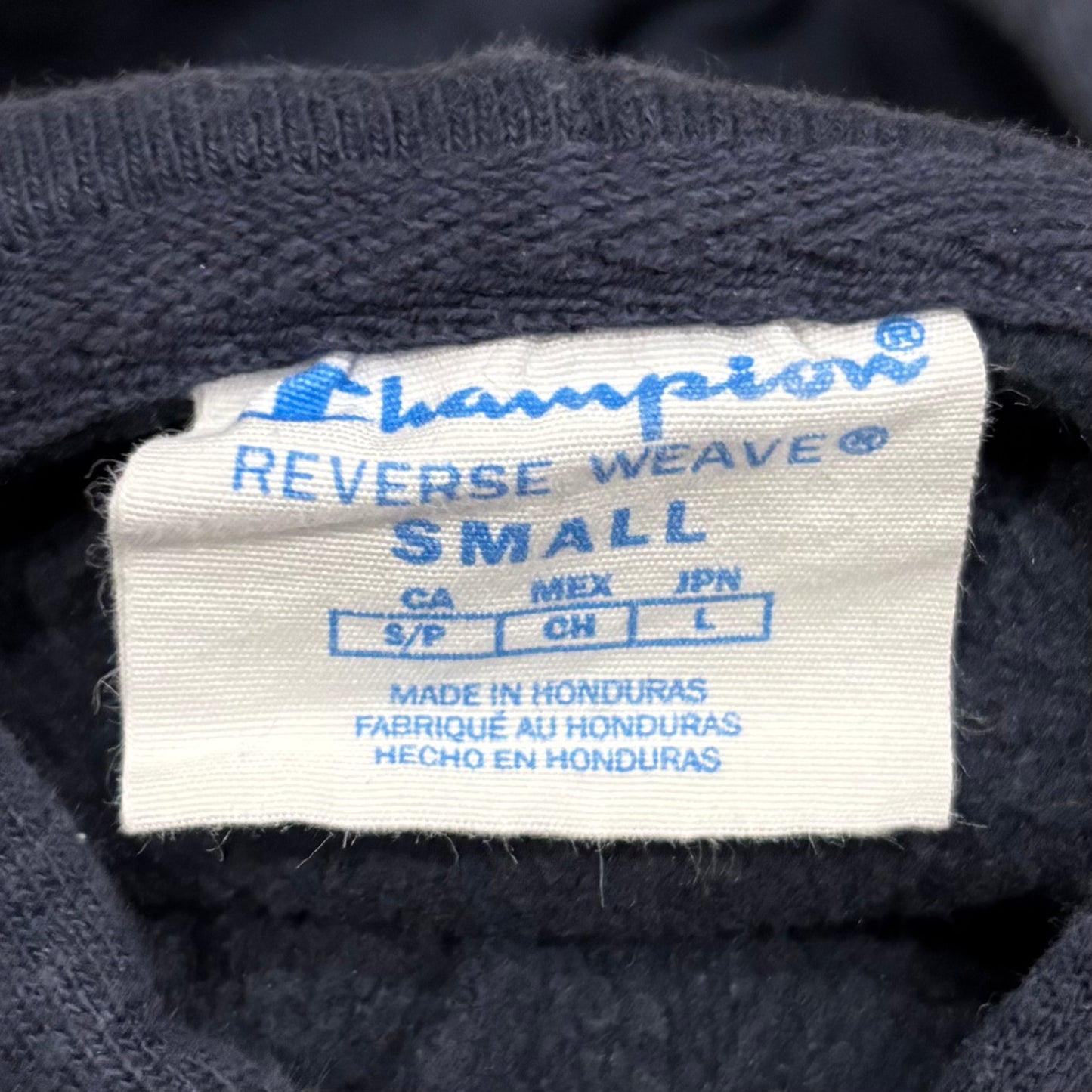 00's Champion チャンピオン REVERSE WEAVE リバースウィーブ TRINITY カレッジフーディー ネイビー (S) /A8145S-SO