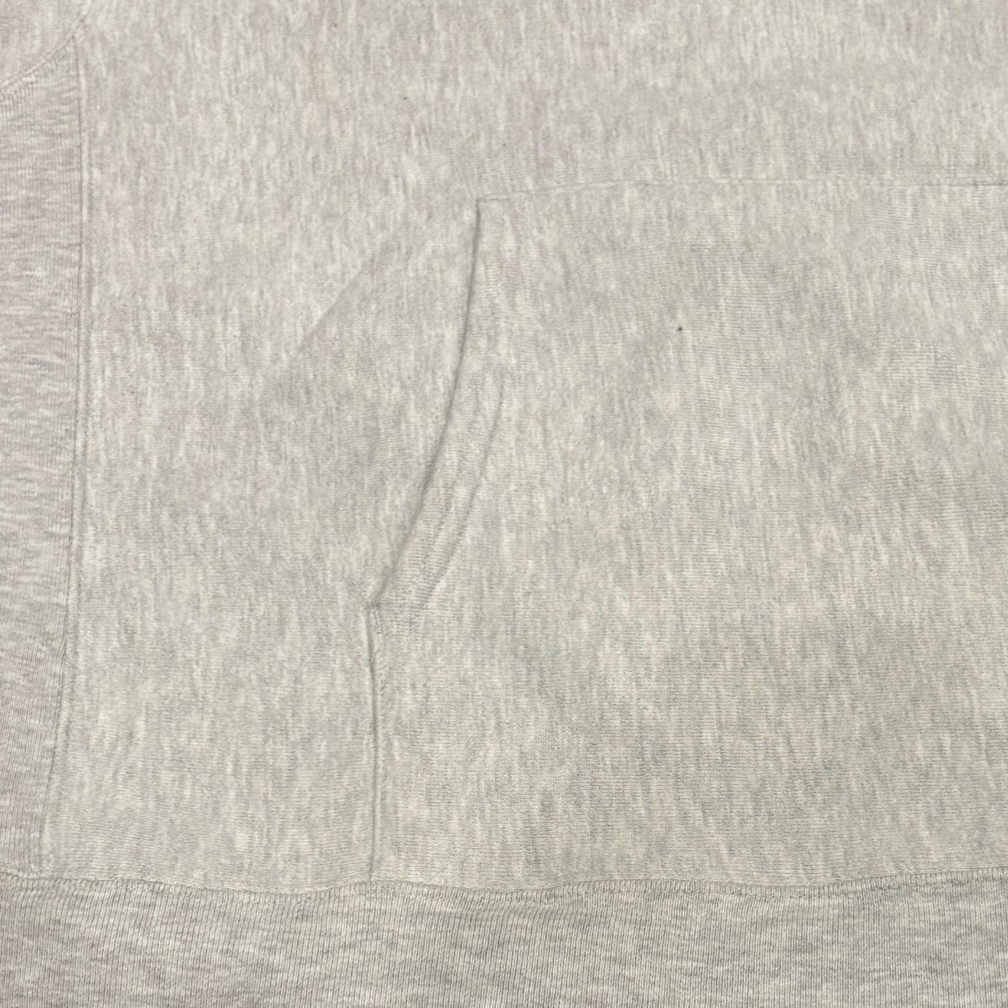 00's Champion REVERSE WEAVE リバースウィーブ CORNELL 両面プリント カレッジフーディー アッシュグレー (XL)/A8197S-SO