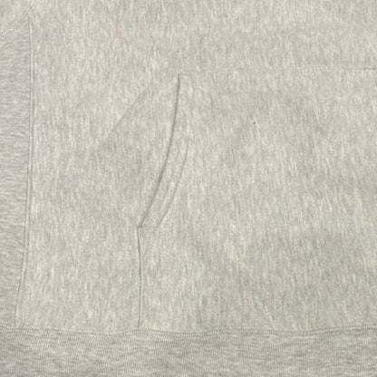 00's Champion REVERSE WEAVE リバースウィーブ CORNELL 両面プリント カレッジフーディー アッシュグレー (XL)/A8197S-SO