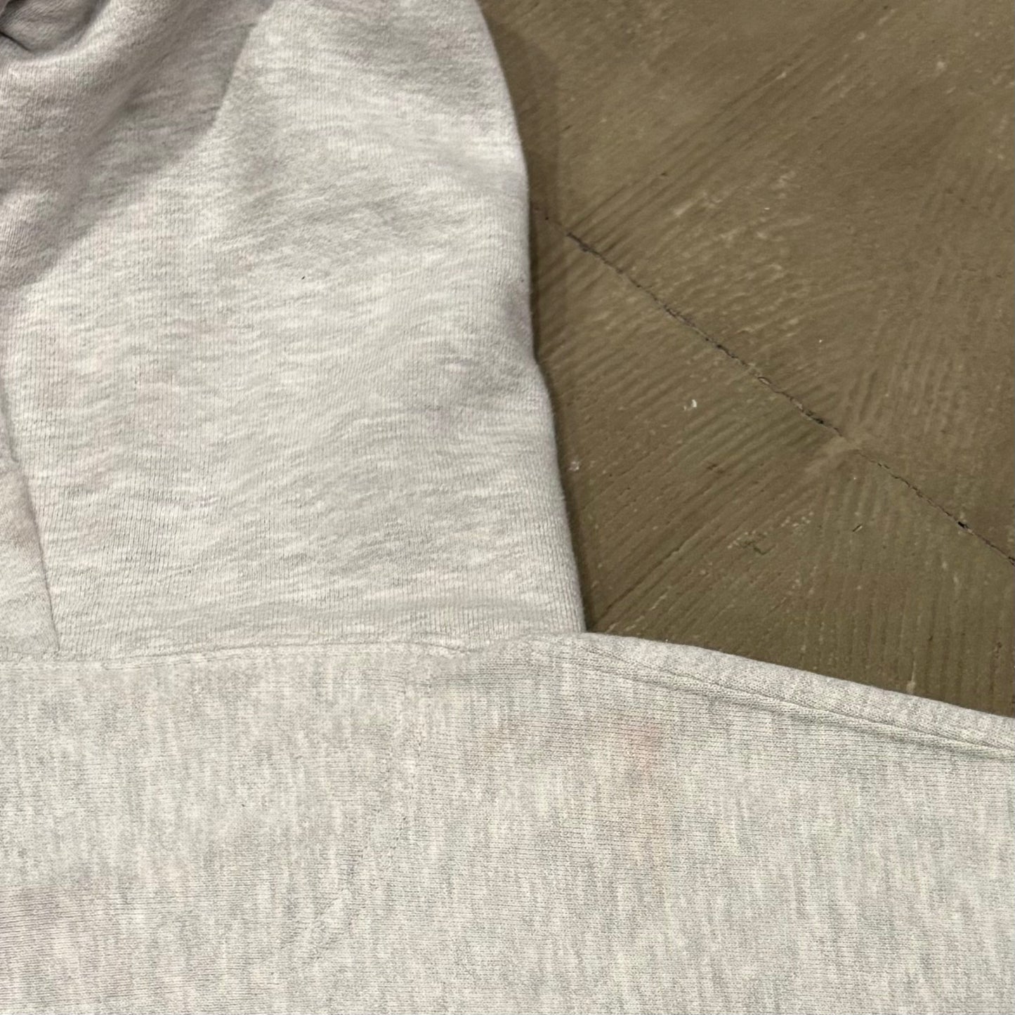 00's Champion REVERSE WEAVE リバースウィーブ CORNELL 両面プリント カレッジフーディー アッシュグレー (XL)/A8197S-SO