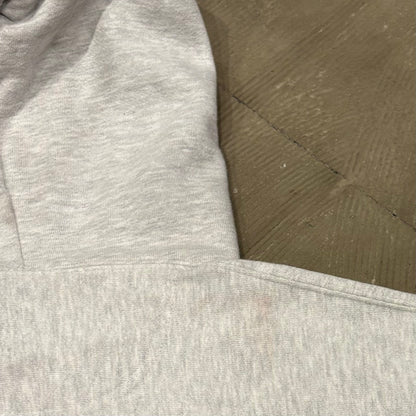 00's Champion REVERSE WEAVE リバースウィーブ CORNELL 両面プリント カレッジフーディー アッシュグレー (XL)/A8197S-SO