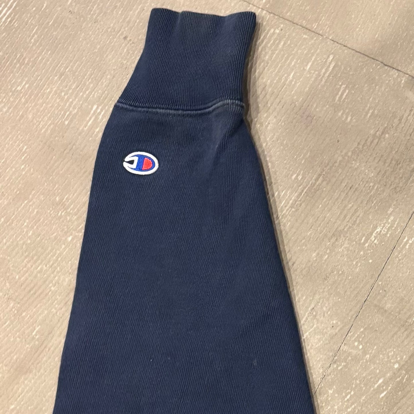 00's Champion チャンピオン REVERSE WEAVE リバースウィーブ HOBART 両面プリント カレッジスウェット ネイビー (S) /A8135S-SO