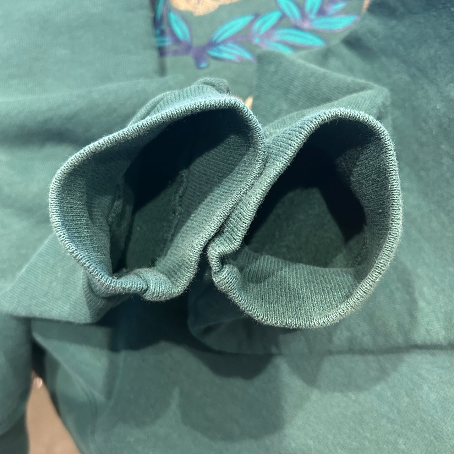 90's SOFEE USMC プリントスウェット ミリタリー グリーン(L)/A9622S-SO