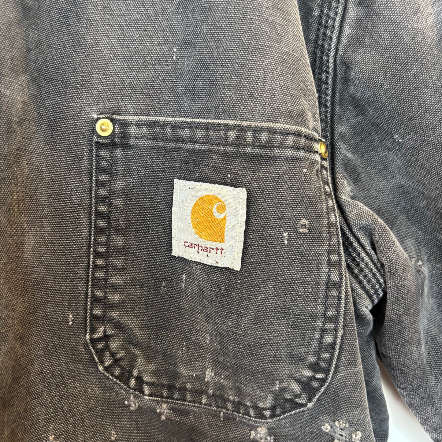 00's Carhartt カーハート チョアコート C01 BLK 黒 (44)/B3407J-SO
