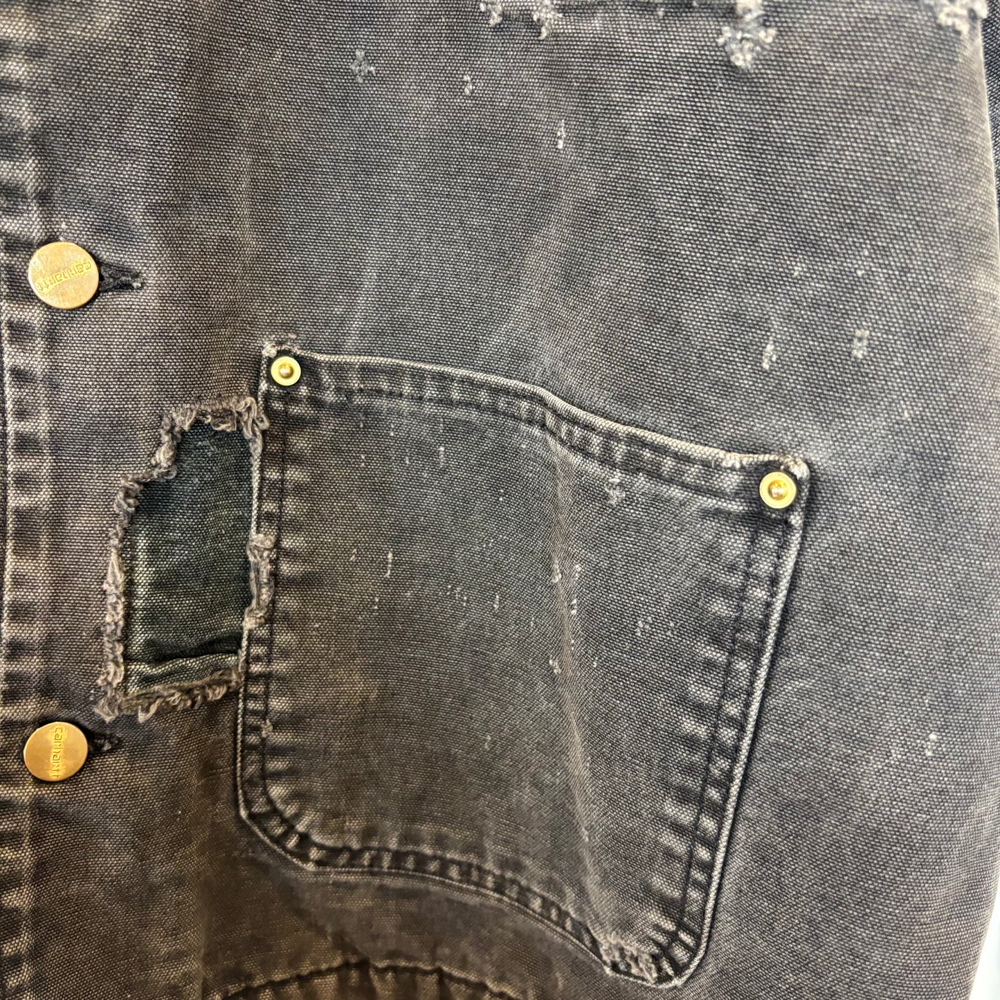 00's Carhartt カーハート チョアコート C01 BLK 黒 (44)/B3407J-SO