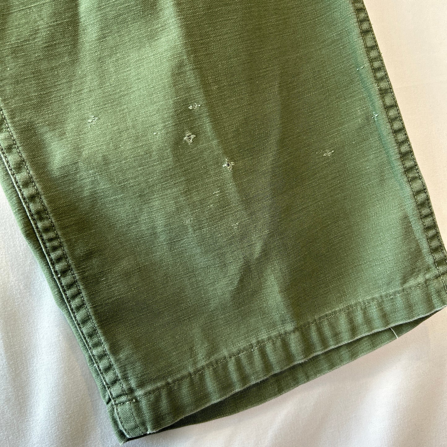 60's U.S.ARMY OG-107 Utility Pants ベイカーパンツ サイドアジャスター 平ボタン(Medium)/C1448P-SO