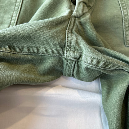 60's U.S.ARMY OG-107 Utility Pants ベイカーパンツ サイドアジャスター 平ボタン(Medium)/C1448P-SO