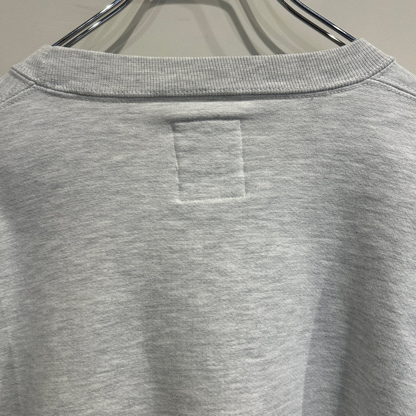 90's Russell Athletic ラッセル PRO Cotton ３段プリントカレッジスウェット グレー(XL)/A8518S-SO