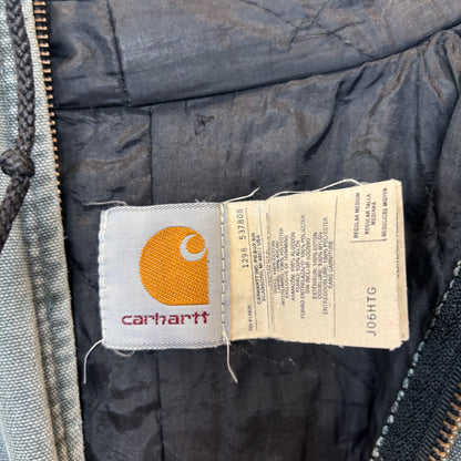 90's Carhartt カーハート アクティブジャケット J06HTG グリーン系 (M)/B3413J-SO