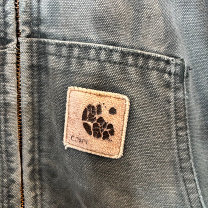 90's Carhartt カーハート アクティブジャケット J06HTG グリーン系 (M)/B3413J-SO