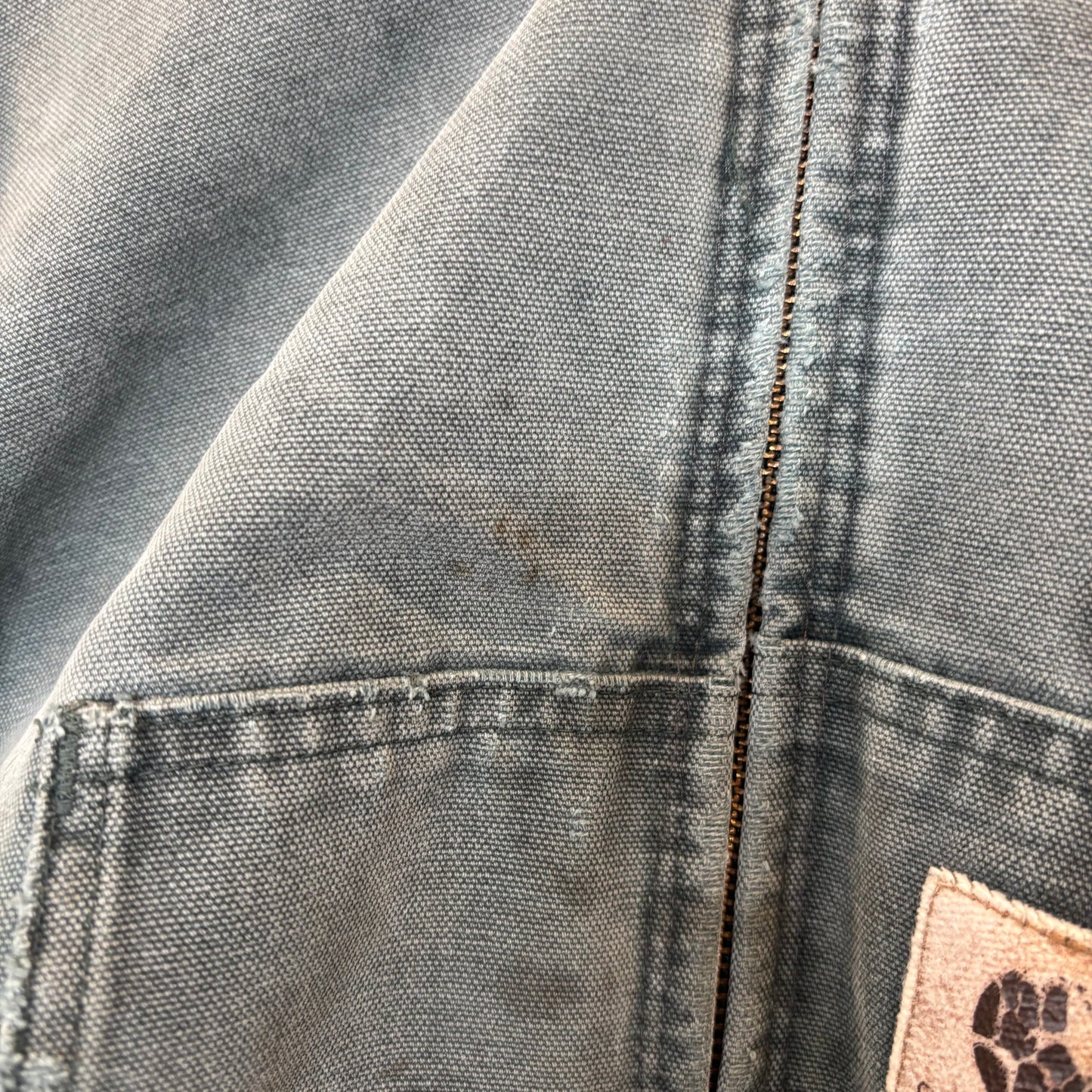 90's Carhartt カーハート アクティブジャケット J06HTG グリーン系 (M)/B3413J-SO