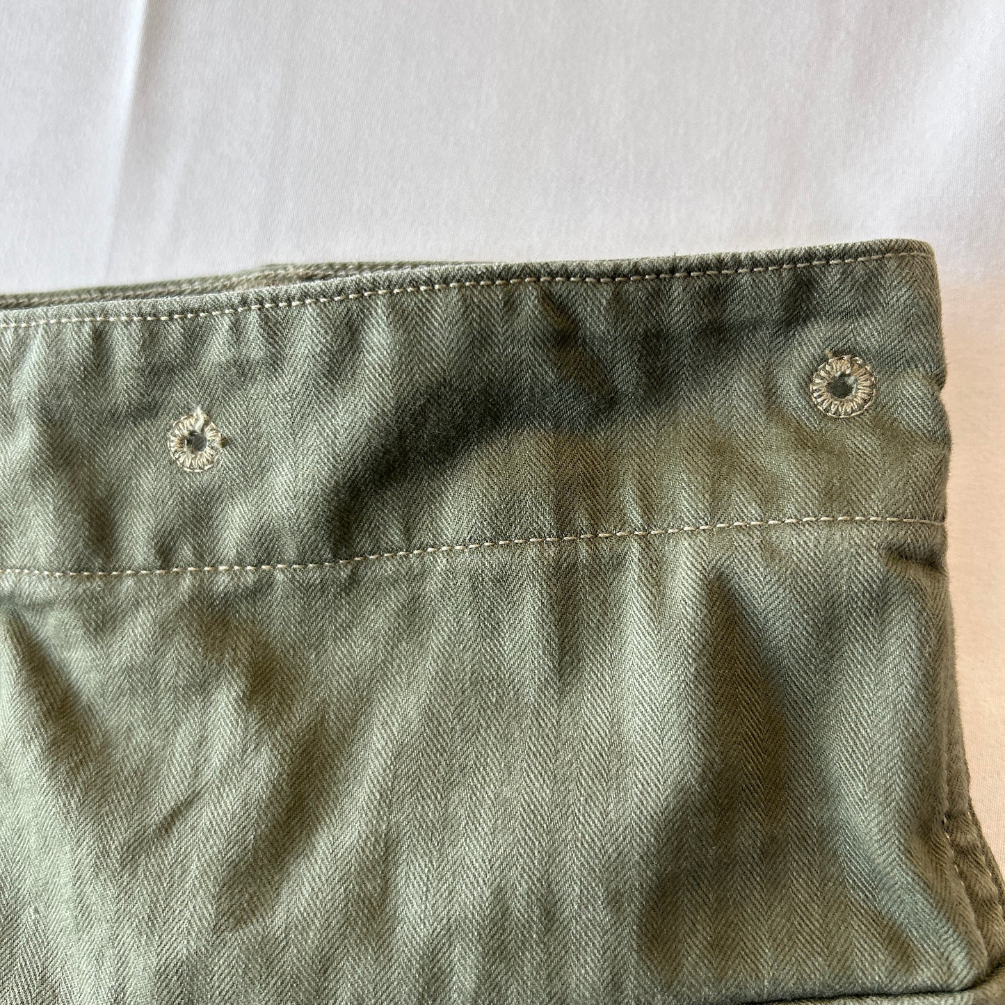 RRL ラルフローレン P-44 HBT モンキーパンツ ミリタリーカーゴパンツ (32×32)/C1449P-SO