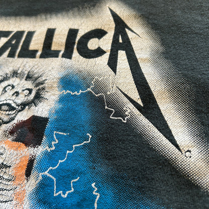 00's Metallica メタリカ RIDE THE LIGHTNING Tシャツ DELTA 黒(M)A7613T-SO