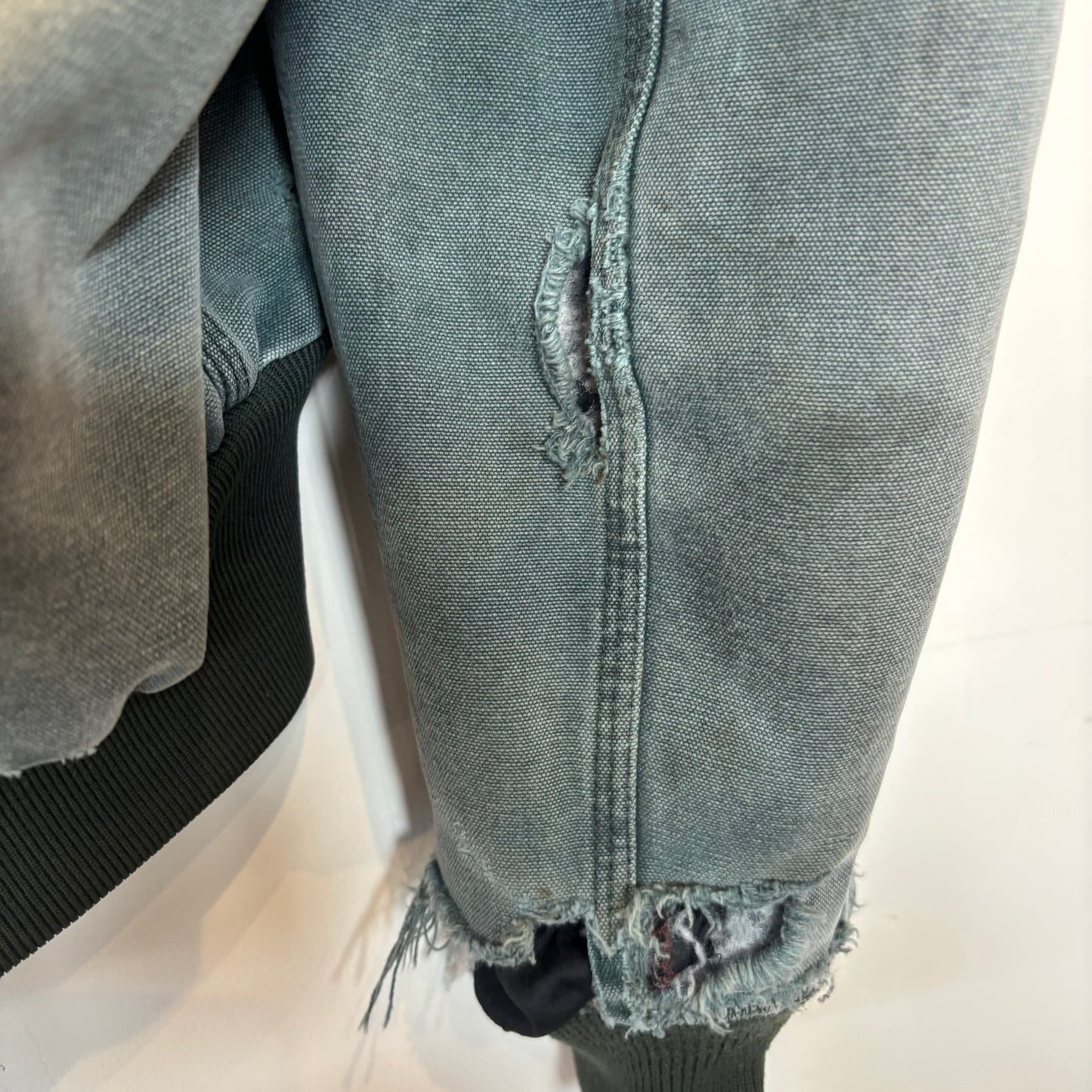90's Carhartt カーハート アクティブジャケット J06HTG グリーン系 (M)/B3413J-SO