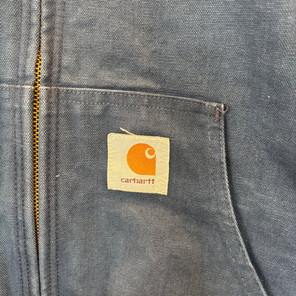00's Carhartt カーハート 企業ロゴ入り アクティブジャケット "Tommy Williams Welding" J03 NVY 紺 (XL)/B3402J-SO