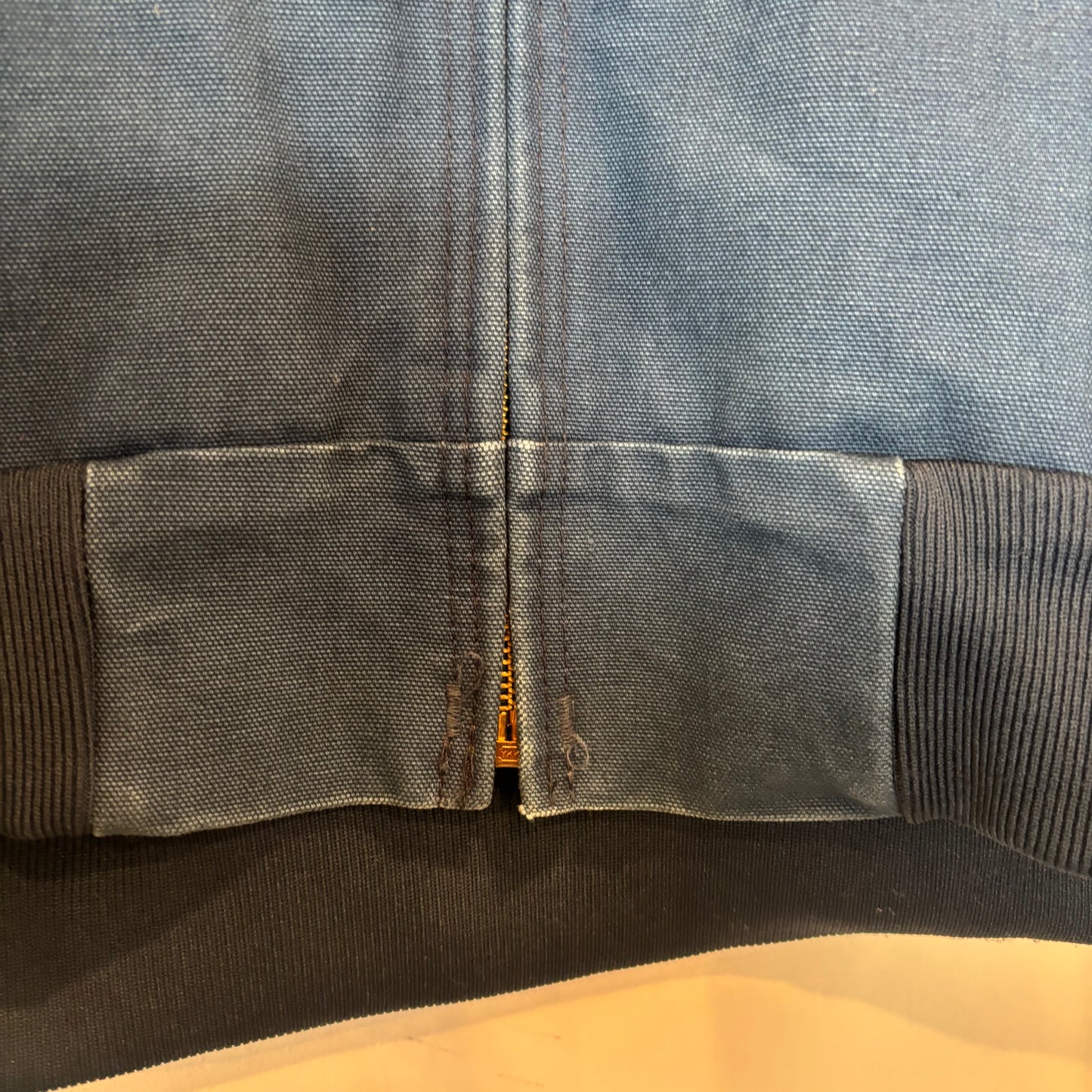 00's Carhartt カーハート 企業ロゴ入り アクティブジャケット "Tommy Williams Welding" J03 NVY 紺 (XL)/B3402J-SO