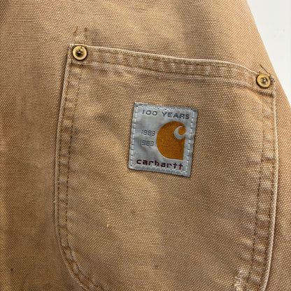 80's Carhartt カーハート 100周年 チョアコート ベージュ系 (サイズ不明)/B3415J-SO