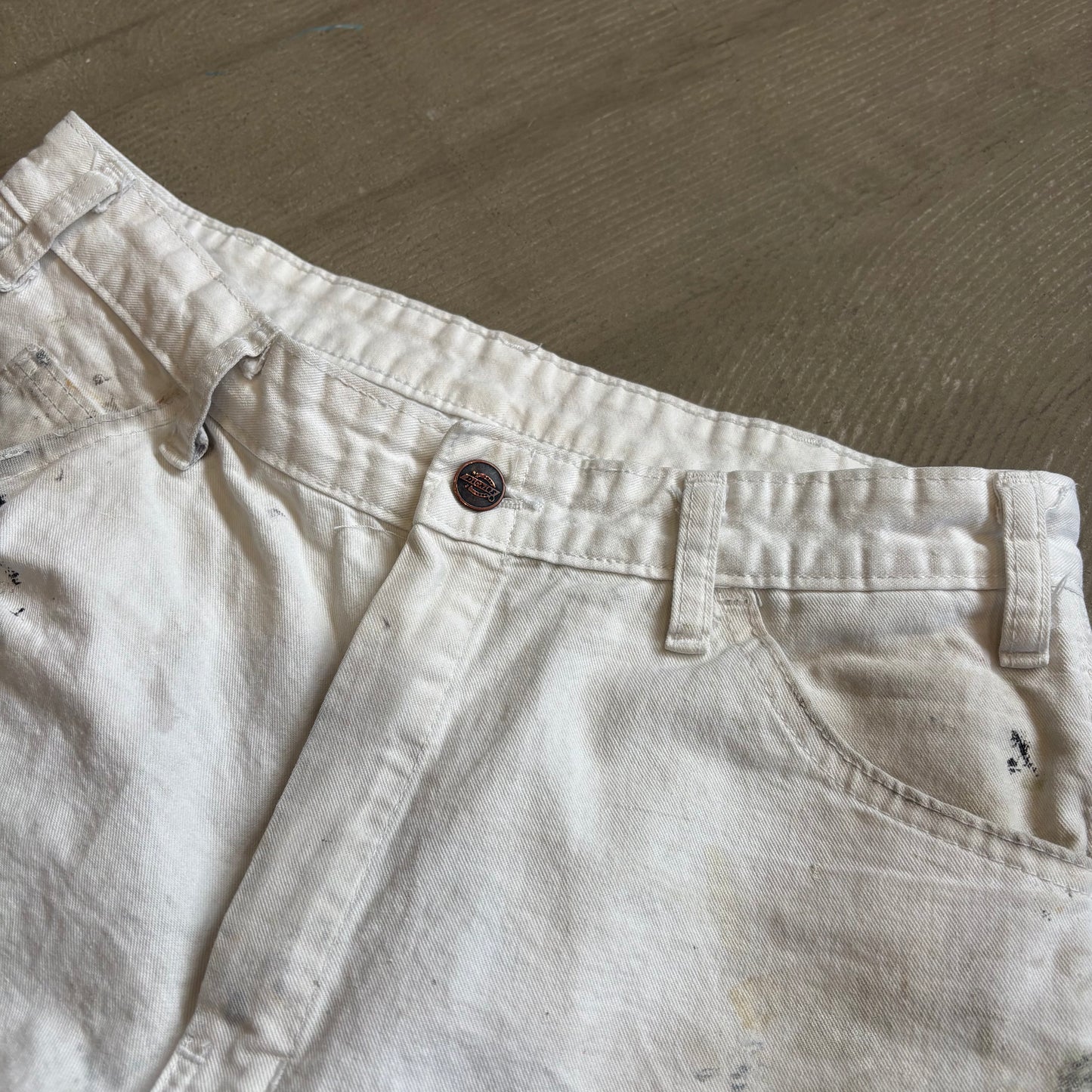 Dickies ディッキーズ ペインターパンツ 白 ホワイト (W33/L30) /C0125P-SO